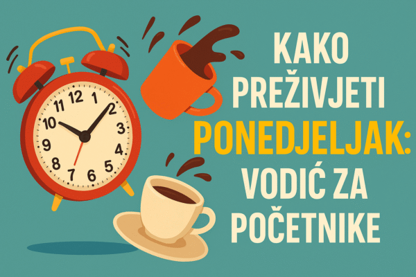 Kako preživjeti ponedjeljak: Vodič za početnike